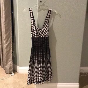 Black and white sun dress